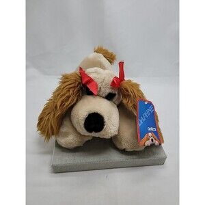 Vintage Plush Dog Cream Tan Daphne Antics Matthew Fox 11”  Cocker Spaniel